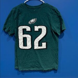 Nike Dark Green Jason Kelce Men's Jersey Shirt